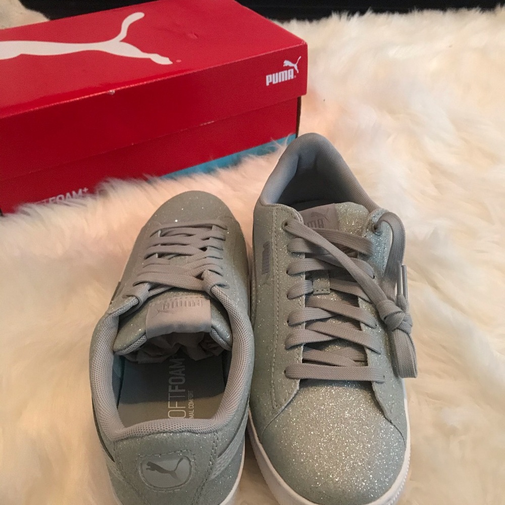 🔥NWT PUMA VIKKY PLATFORM GLITZ🔥 - Picture 3 of 7